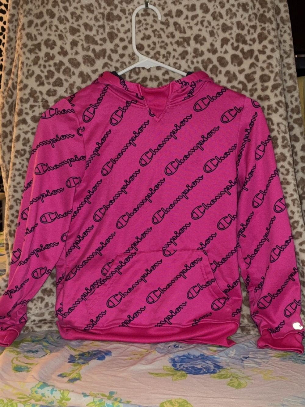 Champion Pink Hoodie